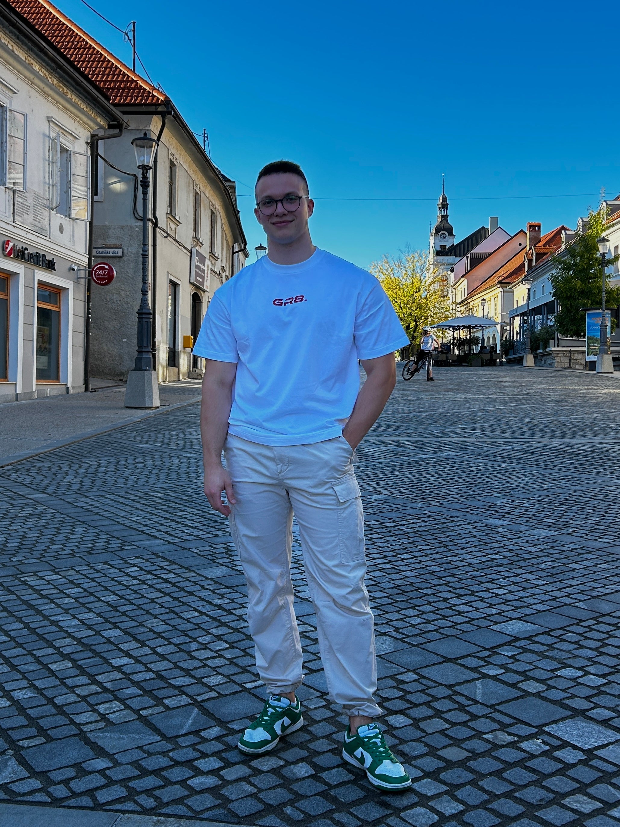 I DON'T CARE Oversized Tee