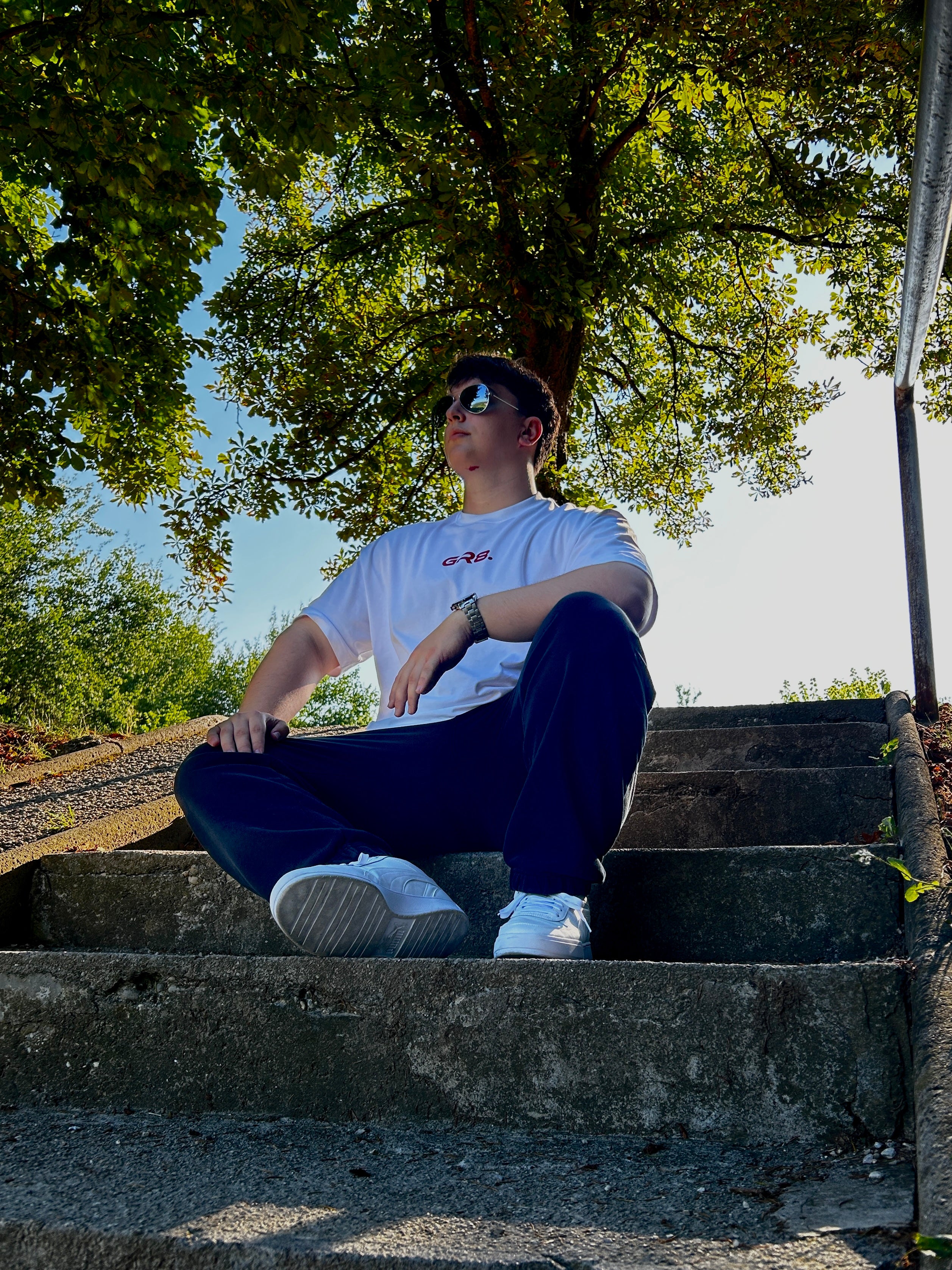 I DON'T CARE Oversized Tee