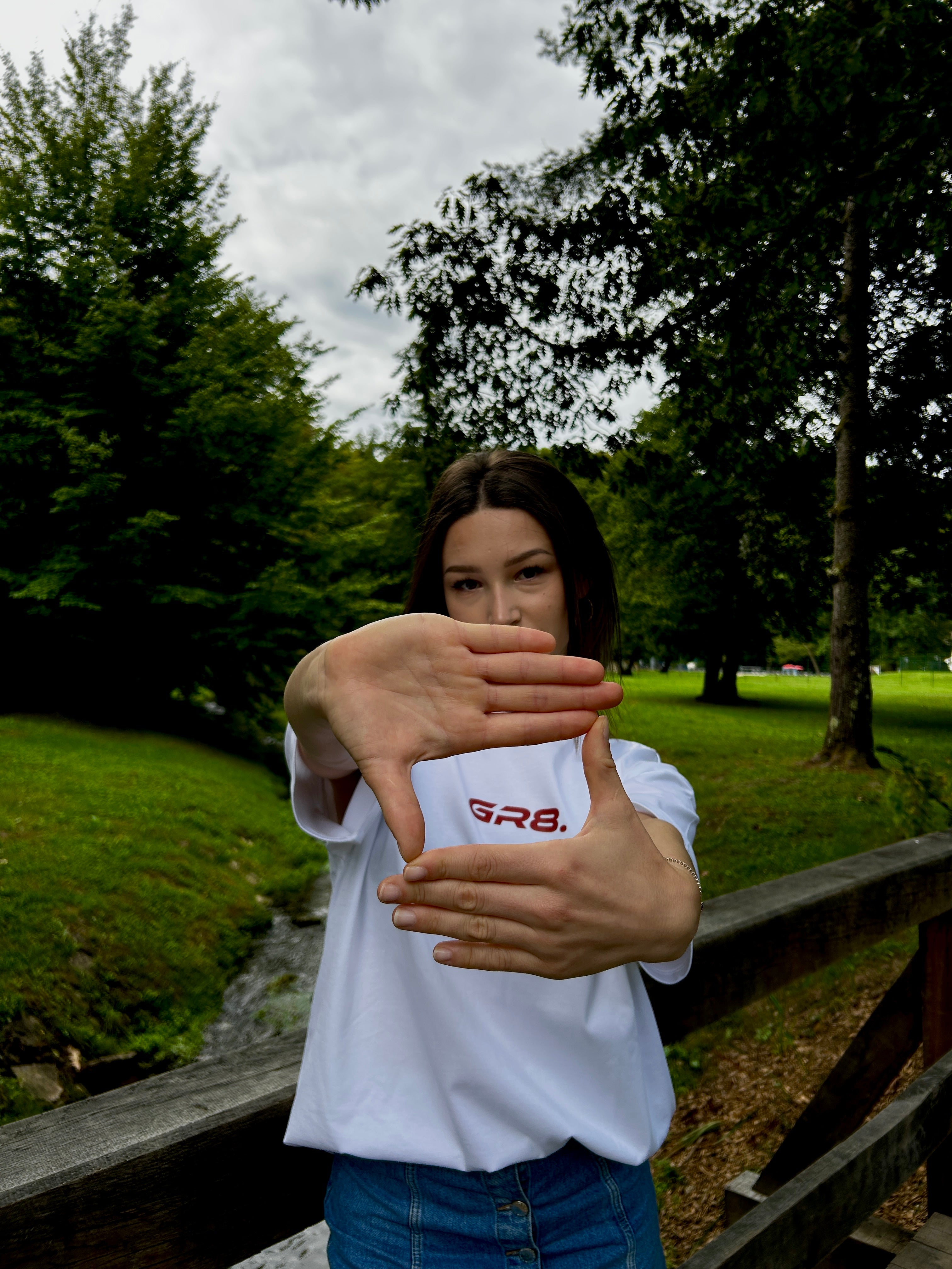 I DON'T CARE Oversized Tee