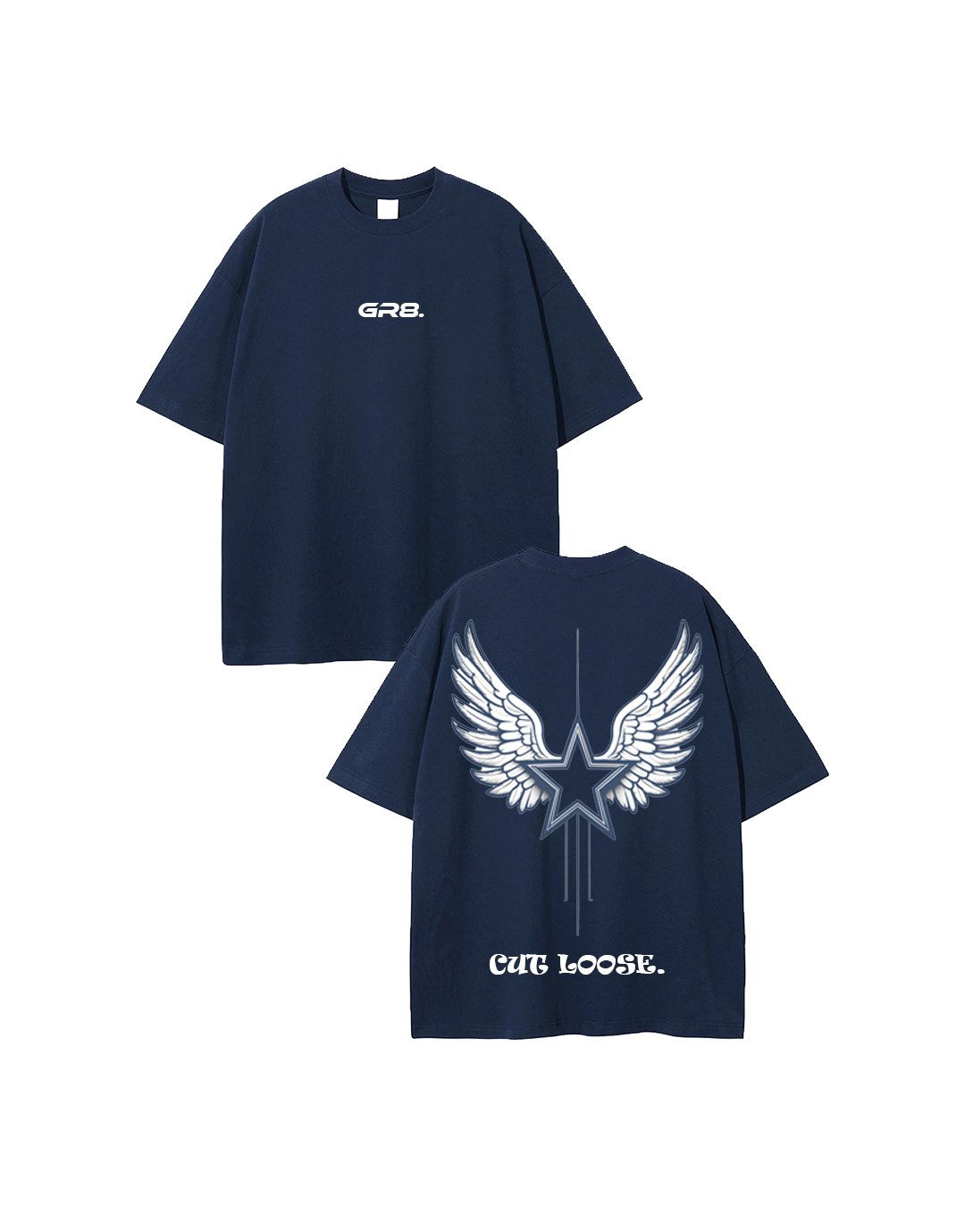 CUT LOOSE Oversized Tee